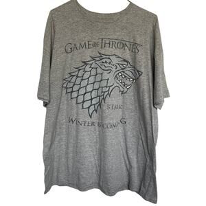 Game of Thrones STARK Winter is Coming 2 XL t-shirt HBO 77272 official